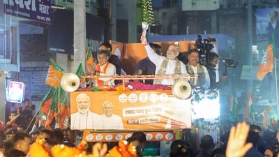 Amit Shah on Friday expressed confidence in a National Democratic Alliance (NDA) victory. (X/ @AmitShah ) Amit Shah on Friday expressed confidence in a National Democratic Alliance (NDA) victory. (X/ @AmitShah )