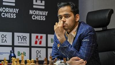 File image of Arjun Erigaisi. (AP) File image of Arjun Erigaisi. (AP)