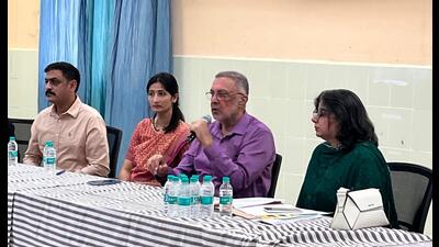 Health minister Dr Balbir Singh addressing mediapersons at civil hospital in Ludhiana on Friday. (HT photo) Health minister Dr Balbir Singh addressing mediapersons at civil hospital in Ludhiana on Friday. (HT photo)