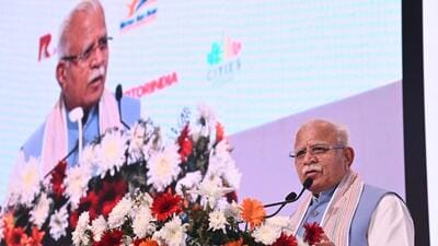 Khattar, said that the TOD policy for national capital is being given the final shape. (Parveen Kumar/HT) Khattar, said that the TOD policy for national capital is being given the final shape. (Parveen Kumar/HT)