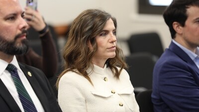 Republican U.S. Rep. Nancy Mace watches a South Carolina Legislative Oversight Committee looking at the state Attorney General's Office (AP) Republican U.S. Rep. Nancy Mace watches a South Carolina Legislative Oversight Committee looking at the state Attorney General's Office (AP)