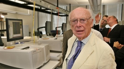James D. Watson, co-discoverer of the DNA helix and father of the Human Genome Project. (Reuters)