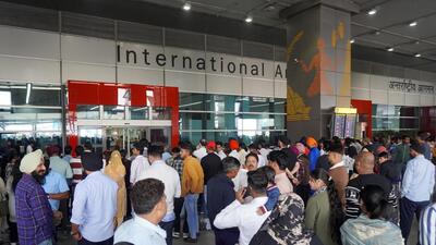 The Delhi International Airport Limited said flight operations were disrupted due to an ongoing technical issue. (PTI)