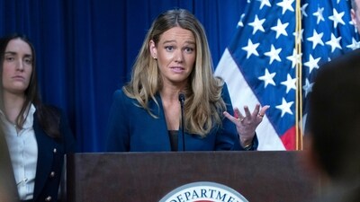 DHS Assistant Secretary for Public Affairs Tricia McLaughlin provided a clarification amid massive uproar over the video. (AP)