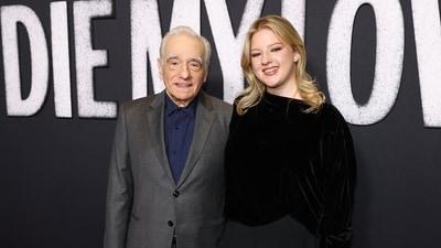Martin Scorsese and Francesca Scorsese's new video revolves around Letterboxd reviews. (Getty Images via AFP) Martin Scorsese and Francesca Scorsese's new video revolves around Letterboxd reviews. (Getty Images via AFP)