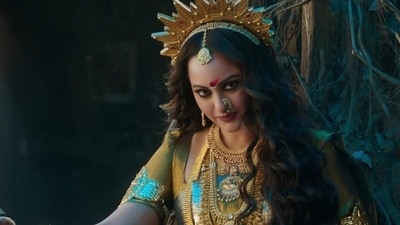 Jatadhara stars Sudheer Babu and Sonakshi Sinha. Jatadhara stars Sudheer Babu and Sonakshi Sinha.