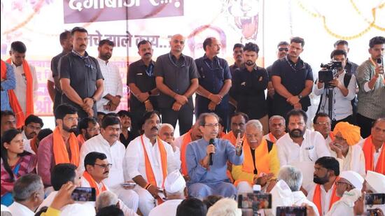 Uddhav asks Marathwada farmers to unite in fight for loan waivers, floor relief