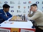 Pranav V in action.(X)