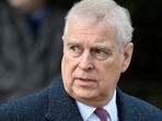 Britain's Prince Andrew, Duke of York attends the Royal Family's Christmas Day service at St. Mary Magdalene's church.