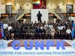For gender-sensitive peace building, women must acquire tools for facilitating dialogue, capacity building, and developing innovative pedagogies for peace. (@MEAIndia X/ANI)