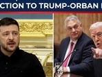 Zelensky caught panicking on TV over Trump-Orban meet Zelensky caught panicking on TV over Trump-Orban meet