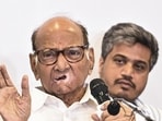 Nagpur: NCP-SP chief Sharad Pawar addresses the media, in Nagpur, Maharashtra, Saturday, Aug. 9, 2025. (PTI Photo) (PTI08_09_2025_000175B) (PTI)