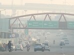 The traffic police, in a series of advisories on Saturday. warned of traffic disruption in central and southern Delhi on Sunday, due to four major public events. (Vipin Kumar/HT Photo)