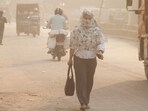 Transport, municipal, and pollution control departments told to intensify checks on diesel vehicles and construction sites to cut air pollution. (PTI) Transport, municipal, and pollution control departments told to intensify checks on diesel vehicles and construction sites to cut air pollution. (PTI)
