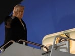 US President Donald Trump could deliver the message in person on Sunday.