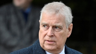 Britain's Prince Andrew, Duke of York attends the Royal Family's Christmas Day service at St. Mary Magdalene's church. (Reuters File)