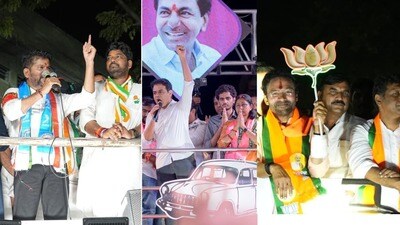 జూబ్లీహిల్స్ ఉపఎన్నిక : జోరుగా ఉపఎన్నికల ప్రచారం జూబ్లీహిల్స్ ఉపఎన్నిక : జోరుగా ఉపఎన్నికల ప్రచారం