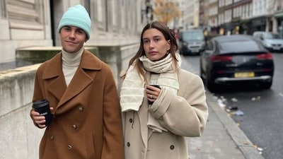 Justin Bieber and his wife Hailey Bieber. (@justinbieber/X) Justin Bieber and his wife Hailey Bieber. (@justinbieber/X)