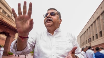 TMC MP Kalyan Banerjee speaks with the media during the Monsoon session of Parliament, in New Delhi, Aug. 18, 2025. (PTI) TMC MP Kalyan Banerjee speaks with the media during the Monsoon session of Parliament, in New Delhi, Aug. 18, 2025. (PTI)