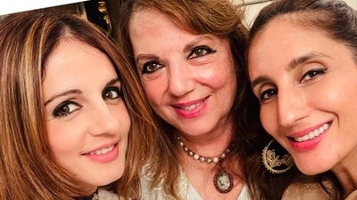 Sussanne Khan, Zarine Khan and Farah Khan Ali Sussanne Khan, Zarine Khan and Farah Khan Ali
