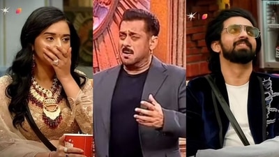 Salman Khan bashes Tanya Mittal for trying to provoke Amaal Mallik. Salman Khan bashes Tanya Mittal for trying to provoke Amaal Mallik.