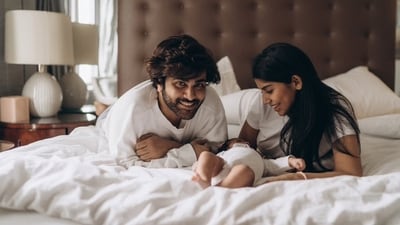 Sharwanand and his wife, Rakshita Reddy, announced the birth of their daughter, Leela Devi Myneni, in March last year.