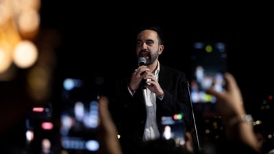 New York City mayor-elect Zohran Mamdani has been targeted by rapper 50 Cent once again. (REUTERS)