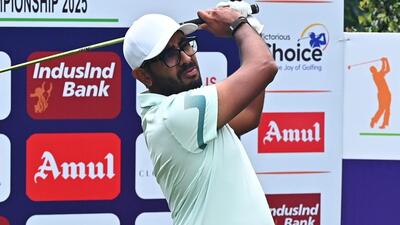Yuvraj Sandhu is the current leader of PGTI Order of Merit. (PGTI) Yuvraj Sandhu is the current leader of PGTI Order of Merit. (PGTI)