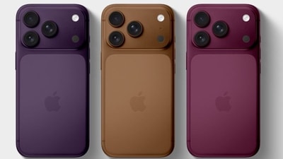 The upcoming iPhone 18 series is rumoured to feature a transparent back, a hole-punch display, and an under-screen camera. (9to5Mac) The upcoming iPhone 18 series is rumoured to feature a transparent back, a hole-punch display, and an under-screen camera. (9to5Mac)