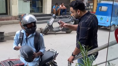 According to the woman, a bystander intervened after noticing her distress and confronted the driver. (Instagram) According to the woman, a bystander intervened after noticing her distress and confronted the driver. (Instagram)