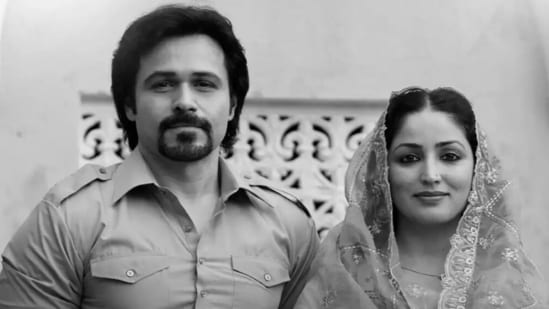 Haq box office collection day 2: A still from the film starring Emraan Hashmi and Yami Gautam.