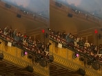 The video was filmed by Sally Nardea, who attended the show and later shared the clip on TikTok. The video was filmed by Sally Nardea, who attended the show and later shared the clip on TikTok.
