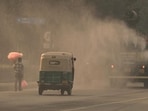 Data from the Central Pollution Control Board (CPCB)’s Sameer app showed that at 8 am, 23 out of the 39 active air quality monitoring stations were in the ‘severe’ category. (Vipin Kumar/ Hindustan Times) Data from the Central Pollution Control Board (CPCB)’s Sameer app showed that at 8 am, 23 out of the 39 active air quality monitoring stations were in the ‘severe’ category. (Vipin Kumar/ Hindustan Times)