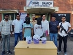 While the juvenile was sent to an observation home in Ambala, the other two accused were remanded to police custody for further investigation. (Sant Arora/HT) While the juvenile was sent to an observation home in Ambala, the other two accused were remanded to police custody for further investigation. (Sant Arora/HT)
