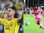Cristiano Ronaldo for Al Nassr and Lionel Messi for Inter Miami Cristiano Ronaldo for Al Nassr and Lionel Messi for Inter Miami