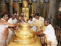 పద్మావతి ఆలయంలో కోయిల్‌ ఆళ్వార్‌ తిరుమంజనం(ఫైల్ ఫొటో)