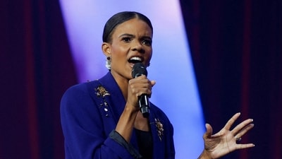 Candace Owens asks how 'every news trend' is about her after Charlie Kirk's death (REUTERS/Rebecca Cook) (REUTERS)
