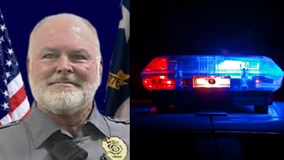 Officer Roger Smith of the Garner Police Department. (Garner Police Department and Unsplash) Officer Roger Smith of the Garner Police Department. (Garner Police Department and Unsplash)