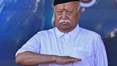 Rashtriya Swayamsevak Sangh (RSS) chief Mohan Bhagwat at a centenary function of the Hindu nationalist organisation. (AFP File Photo) Rashtriya Swayamsevak Sangh (RSS) chief Mohan Bhagwat at a centenary function of the Hindu nationalist organisation. (AFP File Photo)