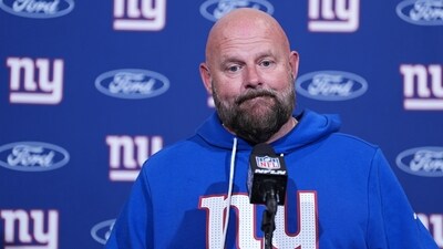 New York Giants head coach Brian Daboll has come under fire after his side lost to the Chicago Bears. (AP) New York Giants head coach Brian Daboll has come under fire after his side lost to the Chicago Bears. (AP)