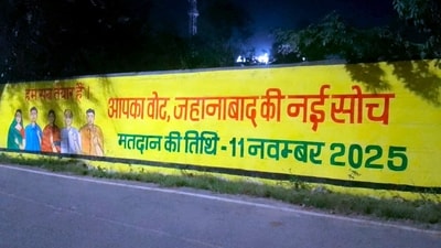 In total, 122 seats will see polls in the second phase of the Bihar elections, with 121 having voted in the first phase last week. (PTI) In total, 122 seats will see polls in the second phase of the Bihar elections, with 121 having voted in the first phase last week. (PTI)