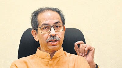 Shiv Sena (UBT) chief Uddhav Thackeray in Bandra East (HT PHOTO) Shiv Sena (UBT) chief Uddhav Thackeray in Bandra East (HT PHOTO)