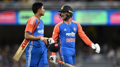 Shubman Gill and Abhishek Sharma have shown impressive signs as the opening pair in T20Is. (AP)