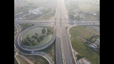 The 31-km road will include toll at one location, with the rates yet to be decided (HT Photo) The 31-km road will include toll at one location, with the rates yet to be decided (HT Photo)