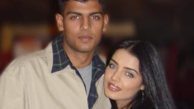 Celina Jaitly with brother Major (Retd.) Vikrant Kumar Jaitly Celina Jaitly with brother Major (Retd.) Vikrant Kumar Jaitly