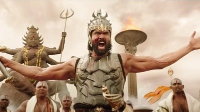 బాహుబలి సినిమాలో రానా దగ్గుబాటి బాహుబలి సినిమాలో రానా దగ్గుబాటి