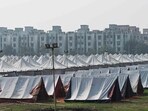 After 61 years, UP to host the Jamboree; PM Modi to inaugurate event at Vrindavan Yojana in Lucknow. (Deepak Gupta/HT Photo)