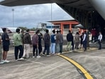 Prime Minister of Thailand Anutin Charnvirakul visited Mae Sot this afternoon to oversee this operation (X/IndiainThailand)