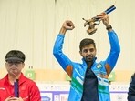 Samrat Rana became the first Indian to become World Champion in the 10m air pistol event. (ISSF)