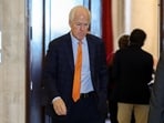 U.S. Senator John Cornyn (R-TX) leaves a bipartisan luncheon, weeks into the continuing U.S. government shutdown on Capitol Hill in Washington, D.C., U.S., October 23, 2025. REUTERS/Kylie Cooper